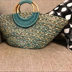 Ladies summer straw bag